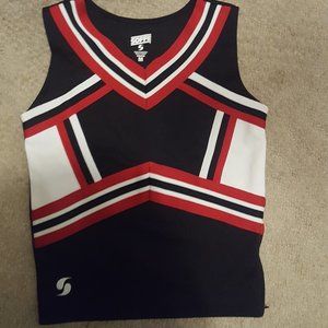 soffee performance cheer top adult med